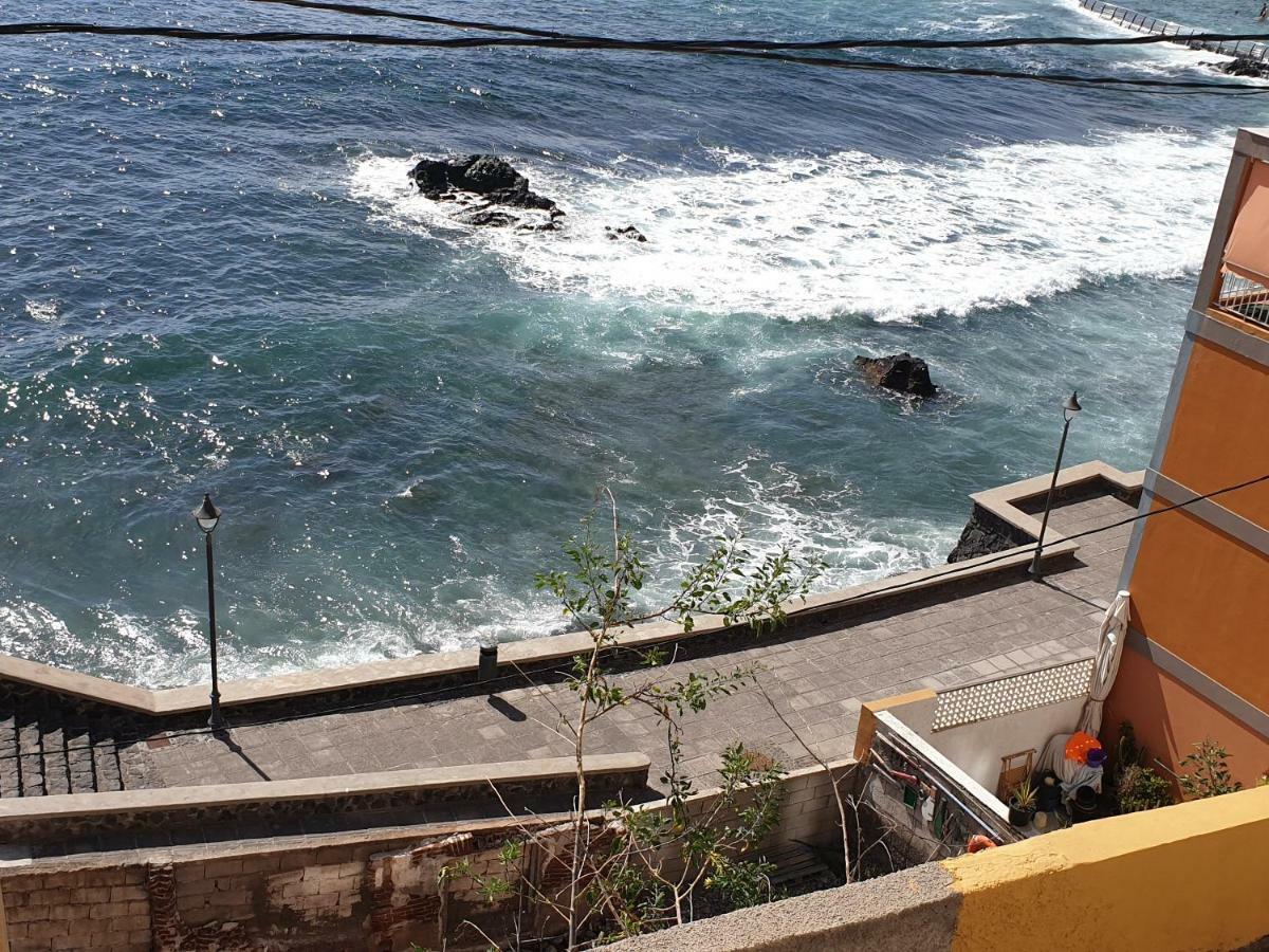 Primera Linea Del Mar Punta Del Hidalgo Exterior foto